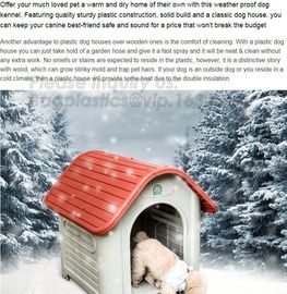 OEM Outdoor plastic cheap Dog kennel /Pet House in Garden, Indoor &outdoor waterproof portable plastic dog kennel/dog ho