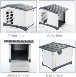 Different plastic dog house/ pet kennel/garden house for dog, Eco Friendly Plastic Dog House/Durable Cat Plastic House