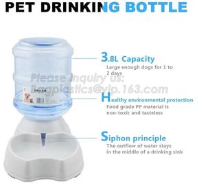 Automatic Pet Feeder Water And Food Dispenser Pet Bowl Travel Portable Foldable Collapsible Silicone Pet Dog Food Bowl,