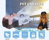 Fashion Design Luxury Travel Pet Air Carrier Dog /Cat Transport Plastic Cages Wholesale, dog pet cage pet carrier dog ba