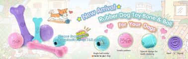 DOG ACCESSORIES, TREAT & PLAY, DOG TOILET, CAT LITTER PAN, FEEDERS & ACCESSORIES, TRUBMBLING TOY, RUBBER DOG BONE & BALL