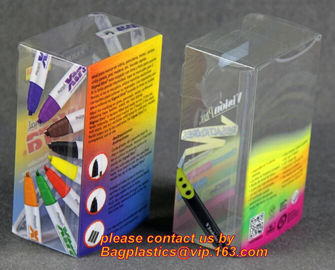 custom PET packaging box for underwear, underwear pack box, general comestic pack PVC box custom PVC box high quality PE