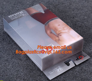 PVC clear box clear plastic box Printed Plastic Packaging Box, Printed Custom Logo Paper plastic Packaging Boxes