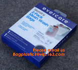 transparent plastic box, High quality custom design logo printing clear plastic box wholsale,plastic packaging box,pet