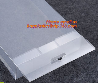 Soft Crease Folding PVC Clear Plastic Box, Custom Design Clear Plastic Box , PVC Packaging Box , Plastic Packaging Box