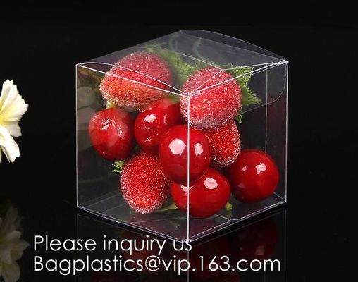 Clear PET Box Alternatives to paper box PET box Plastic PET box Alternatives to acrylic box,PET box PET box with foil