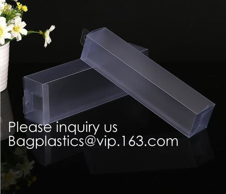 pvc box Clear PVC box with foil stamping  Alternatives to acrylic box pvc box Clear PVC box & offset printing  Alternati