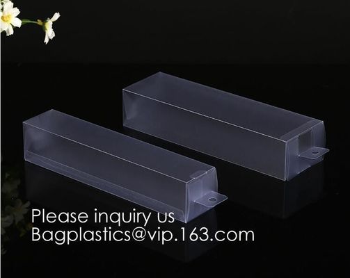 pvc box Clear PVC box with foil stamping  Alternatives to acrylic box pvc box Clear PVC box & offset printing  Alternati