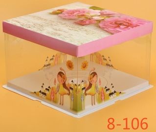 Disposable Clear/transparent Sandwich/cake Plastic Food Container/box/packaging,cheap cake boxes with clear window,custo