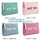 Custom Pouch Travel Cute Canvas Cosmetic Bag,Custom Design small cotton canvas zipper pouch,Pouch Travel Plain Folding C