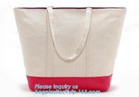 eco canvas beach bag custom canvas tote bag rope handle recycled canvas shopping bag,natural raw white canvas bag and ca