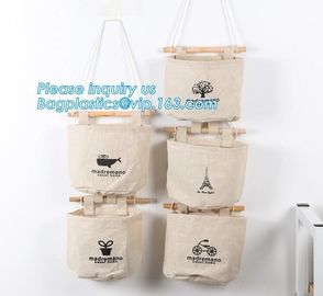 wholesale prices for canvas bag with rope handles for accessaries collections, hanging bags,Rational Construction Gracef