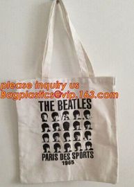 Factory Wholesale Promotion Custom Logo Eco friendly Cheap Durable Recycled Reusable Cotton Shopping Tote Bag With pac