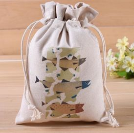 organic Zero Waste Eco-Friendly Natural & Healthy Organic Cotton Drawstring Net Bag for Grocery Shopping Storage Set