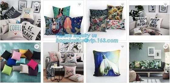 Jacquard Sofa Cushion Covers,Fashionable dropneedle velvet fleece sofa cushion cover,Hand Made Knitted Cushion Cover, Wh