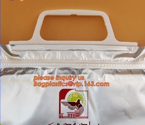 Hot Sales Aluminium Foil Shopping Thermal Insulated Tote Grocery Cooler Bag,Multifunctional aluminum foil thermal Cooler