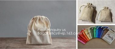 Drawstring Bags Reusable Muslin Cloth Gift Candy Favor Bag Jewelry Pouches for Wedding DIY Craft Soaps Herbs Tea Spice B