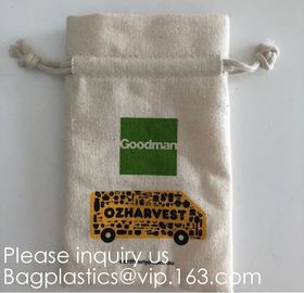 Reinforced Stitching & Easy Closure Cotton Drawstring Pouches | Perfect for Party Favors & Gifts,Thank You Gifts promoti