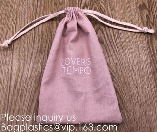 Reusable ECO Friendly 100% Cotton Double Drawstring Muslin Bags,Linen Gift Sachets Favors Pouches Party Wedding Jewelry