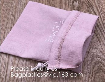 Reusable ECO Friendly 100% Cotton Double Drawstring Muslin Bags,Linen Gift Sachets Favors Pouches Party Wedding Jewelry