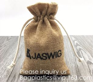 Gift Pouches with Jute Drawstring Linen Hessian Sacks Bags for Party Wedding Favors Jewelry Crafts,Little Gifts, bagease