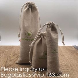 Drawstring Burlap Jute Sacks Jewelry Candy Pouch Christmas Wedding Party Favor Gift Bags,Natural Jute Drawstring package