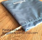 Luxury Satin Handbag Dust Cover Bag,Dark Blue Thick Matt Satin Pouch With Ribbon,Satin Drawstring Bag For Bikini package