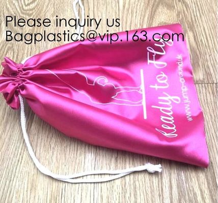 Gift Wedding Satin Favor Bags,Luxury Satin gift Drawstring Bags,Drawstring Bag For Ring,Cosmetic Bag , Make Up Bag pack