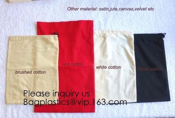 Soft Cotton Fabric Underwear Bag,Gift Packaging, For Jewelry, bottle, book, Christmas Decoration,Eco-friendly, Promotion