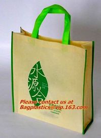 Custom Promotional wine shopping tote fabric polypropylene laminated pp non woven bag, recyclable red cheap non woven ba