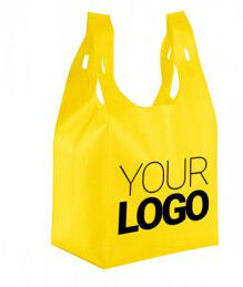 Eco Custom Handle Carry Shopping Non Woven Bag With Your Own Logo, New style customized eco friendly jute fibre non wove