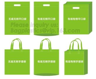 Fast Delivery Custom Printed Your Own Brand Laminated Non Woven Bag, round bottom PP laminated bopp laminated non woven