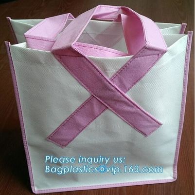 Cheap Custom Logo Non Woven Shopping Bag PP Tote Gift Bags Price Laminated Non-Woven Fabric Drawstring Bags, bagplastics