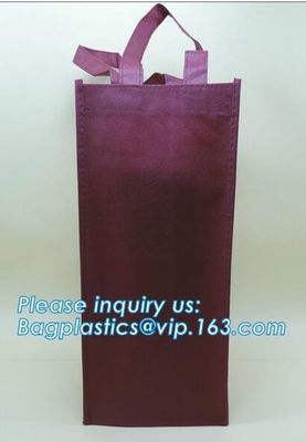 Cheap Custom Logo Non Woven Shopping Bag PP Tote Gift Bags Price Laminated Non-Woven Fabric Drawstring Bags, bagplastics