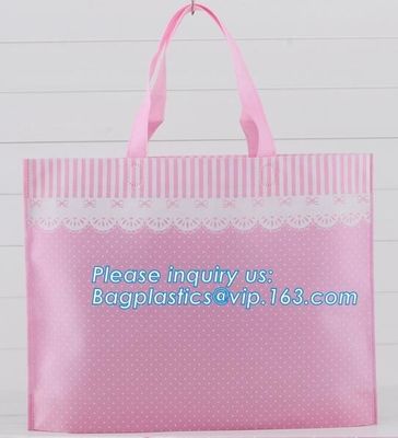 Wholesale High Quality Promotional Foldable Reusable Laminated Non Woven Bag, Eco Customized Top quality Luxury Promotio