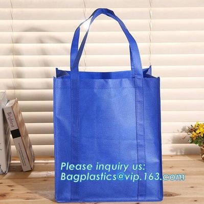 customized promotional laminated gift shopping tote polypropylene pp non woven bag, customize printed durable tote shopp