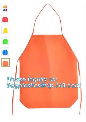 fabric apron, texitile apron, woven apron, children apron, non woven cap, noon woven aprons, aprons supplies, bakery apr