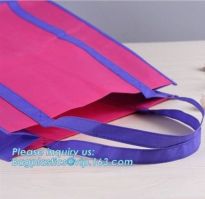 Promotional pp coated custom printed recycled eco tnt grocery non woven bag, Eco friendly promotional custom reusable br