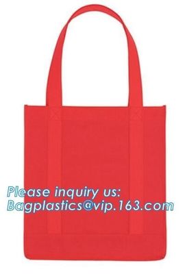 Custom Promotional shopping tote fabric polypropylene laminated pp non woven bag， Hot Sale Cartoon Style Foldable Non Wo