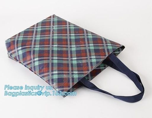 Wholesales Fashion Top Selling white tote Non Woven Bag, Waterproof Duffel Zipper Pouch Folding Non Woven Bag, bagease,