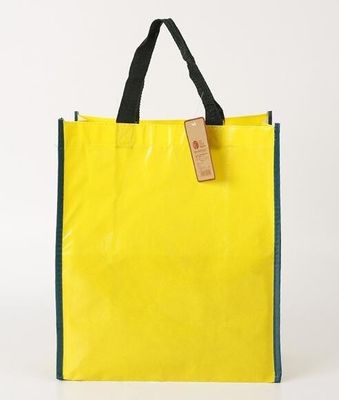 Wholesale high promotion laminated recyclable advertising logo pp printing grocery custom tote shopping non woven bag