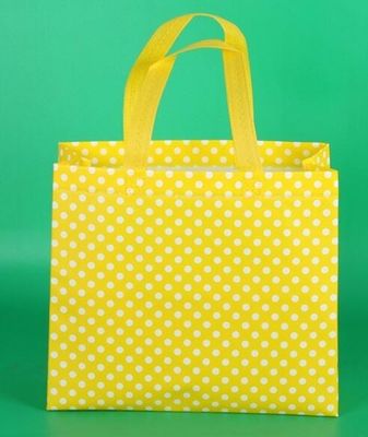 newest style non woven bag for shopping with fashional, Promotional custom metallic laminated non woven bag, fabric reus