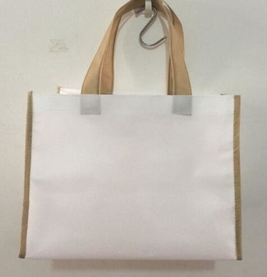 Promotional custom metallic laminated non woven bag, fabric reusable shopping bag, OEM Production Hot Sale Non Woven Bag