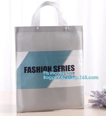 Custom Picture Printing Recycle Laminated Promotional Shopping Pp Non Woven Bag, Fashion Laser Non Woven Bag with Custom