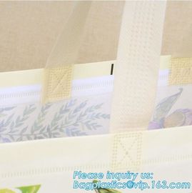 Fashional hot sale reusable tnt tnt laminated non woven bag, Eco friendly promotional custom reusable brand non woven ba