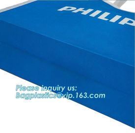 Eco friendly non woven bags, Reusable Portable Printable Handled Packing Non Woven Bag, Custom Fabric Shopping Organic N