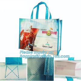 All year around stocks PP glitter pp non woven bags, Popular hot selling in supermarket grocery Inclined shoulder bag no