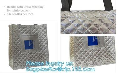 All year around stocks PP glitter pp non woven bags, Popular hot selling in supermarket grocery Inclined shoulder bag no