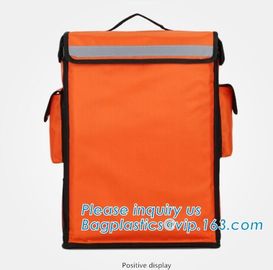 high quality whole foods backpack food delivery cooler bag with custom logo, rpet bag, thermal bag, food delivery packag
