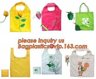 Wholesale cheap nice design full print 210d polyester foldable shopping bag/t shirt nylon tote bag,Eco-friendly custom d